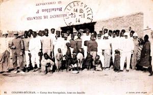 1578- Colomb-Bechar - Camp des Senegalais
